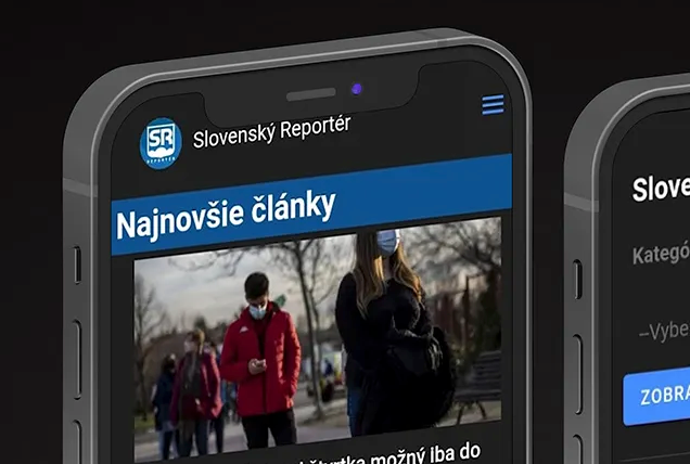 Aplikácia Slovenský reportér